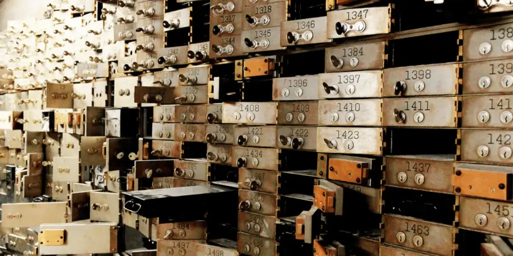 Bankschließfächer wirksam absichern